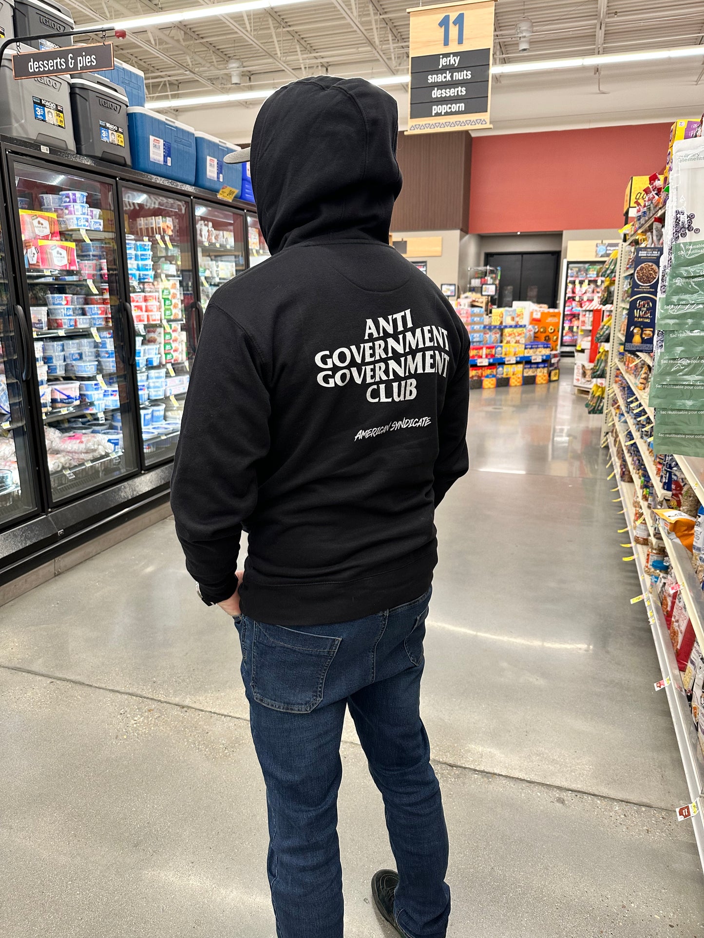 Anti Government Government Club Hoodie