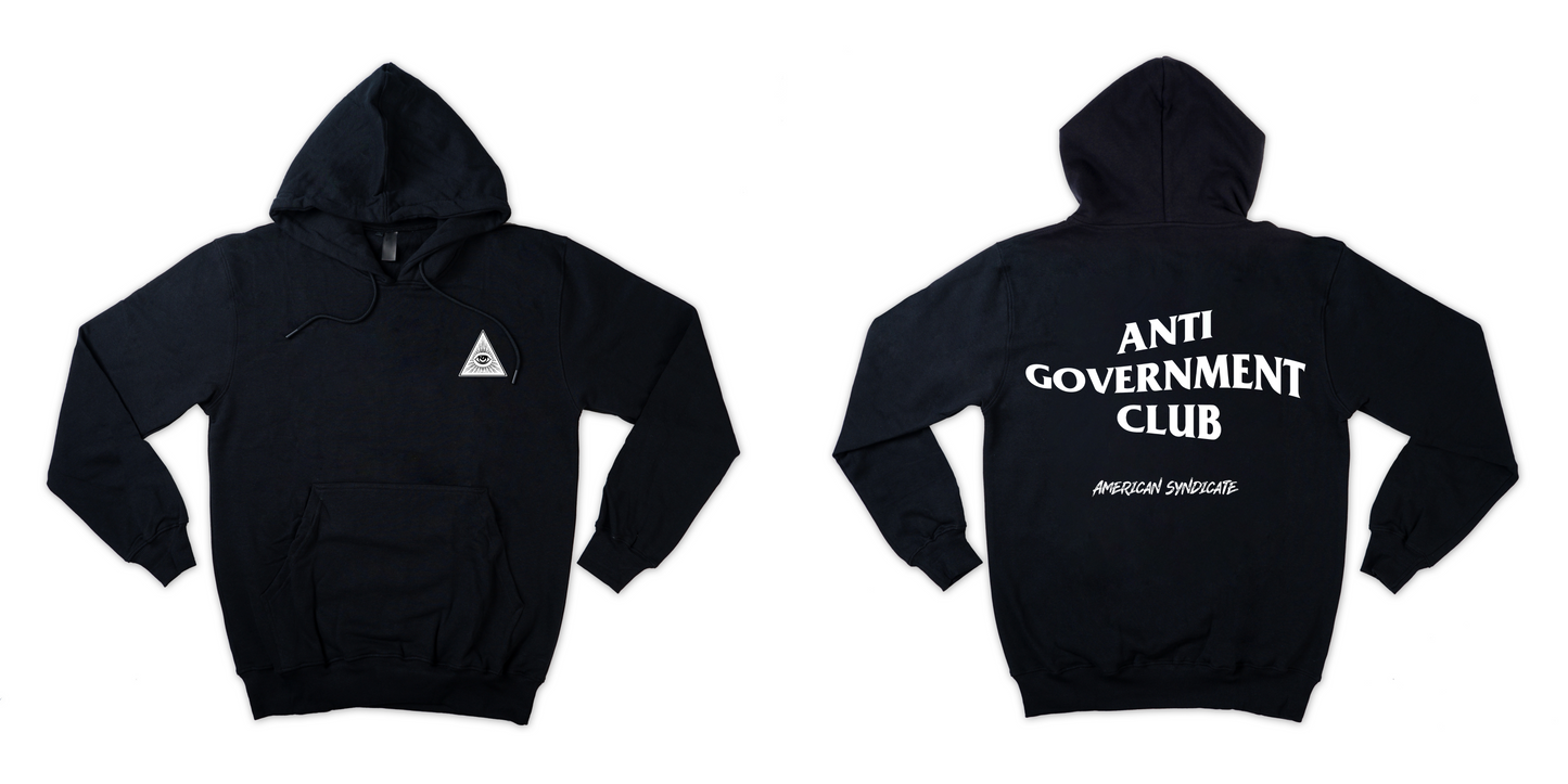 Anti Government Club Hoodie