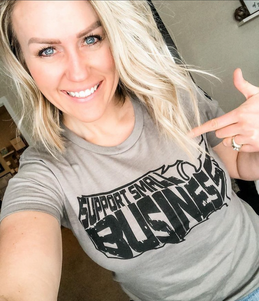 Women's Support Small Business Tee