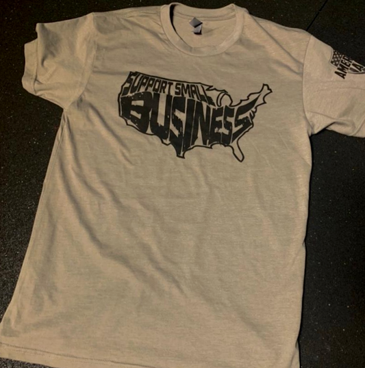 Men's Support Small Business Tee
